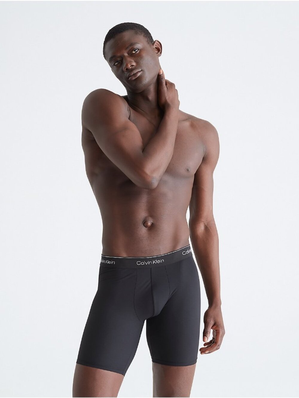 Calvin Klein Men's Modern Performance Cycle Shorts - Black - S